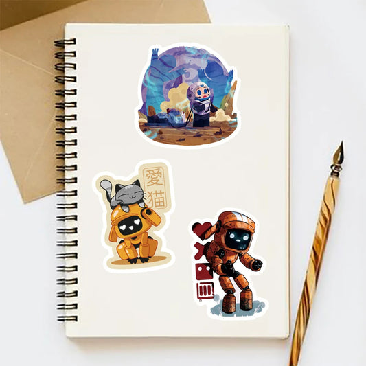 10/30/50pcs TV Show Love,Death&Robots Stickers for Laptop Travel Case Water Bottle Phone Waterproof Vinyl Cool Sticker Decals Pa